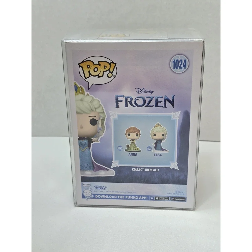 FUNKO POP ! ELSA 1024 DIAMOND COLLECTION ENTERTAINMENT EARTH EXCLUSIVE